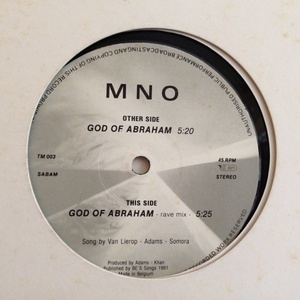 12inchレコード M.N.O. / GOD OF ABRAHAM