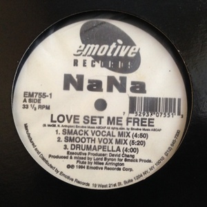 12inchレコード NA NA / LOVE SET ME FREE