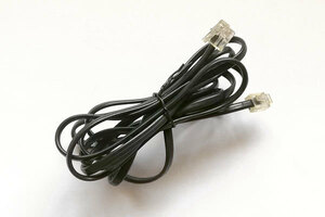 * modular cable telephone machine code telephone line 2m10cm black 