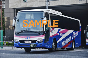 D[ bus photograph ]L version 2 sheets west Japan JR bus aero Ace Takamatsu Express 