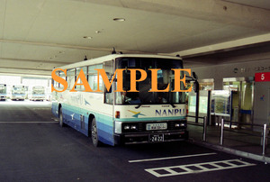 D【バス写真】Ｌ版１枚　九州産業交通　西工S型　なんぷう号　宮崎線