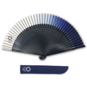  Tokyo 2020 Olympic silk pasting short ground fan 