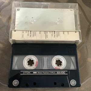 TDK メタルテープ　MA-X90 Metal Position TYPE Ⅳ 中古　カセットテープ