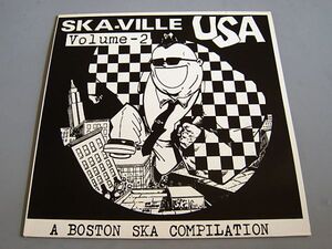 《美品》V.A. Ska-Ville USA 2 1987 UK Orig.LP Feat. BIM SKALA BIM MIGHTY MIGHTY BOSSTONES MISSION IMPOSSIBLE ネオスカ NEO SKA