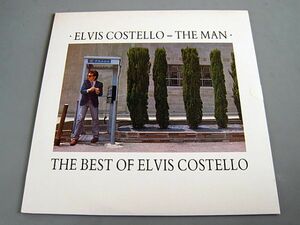 《新品同様 限定２枚組》ELVIS COSTELLO The Man The Best Of Elvis Costello 1986 UK Limited Edition LP + 7inch Talking In The Dark