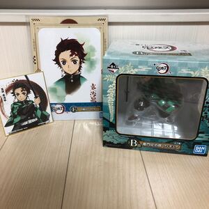 竈門炭治郎3点セット 鬼滅の刃 一番くじ 壱 弍 B賞 E賞 F賞 未開封 美品あり キャラクターグッズ