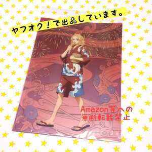 東京リベンジャーズ A4 クリアファイル(佐野万次郎)夏祭り 浴衣 花火 たい焼き