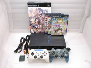 2108231 PS2本体 いただきストーリー3 うたわれるものBOX 野球 サッカーソフト付 現状品
