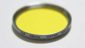 [40.5mm] NIPPON KOGAKU Nikon S for Y48 silver frame color filter [F3002]