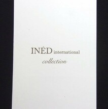 新品★INED international collection★洗える★ダブルブレストジャケット★9号★ネイビー★イネド インターナショナルコレクション_画像5