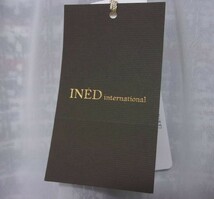 新品★定価5.3万★INED international★ノーカラー ツイードジャケット★7号★日本製★イネド インターナショナル_画像6