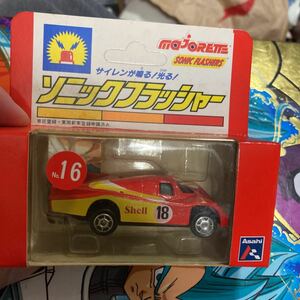 マジョレットソニックフライヤーポルシェ962cレーシングカーshell昭和シェル