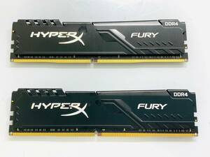 *[2 piece set sale ]Kingston FURY HYPERX DDR4 16gb PC for memory * unused goods /Z596