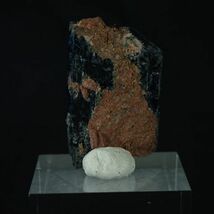 ビビアナイト BBZ592 ボリビア トモコニ鉱山産 7.3g サイズ約30mm×18mm×7mm 藍鉄鉱 パワーストーン 天然石 原石 ヴィヴィアナイト_画像9