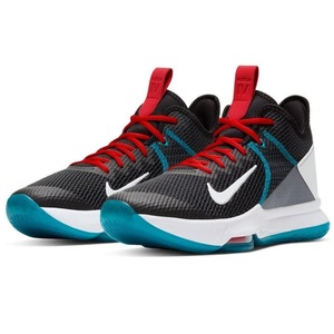 ☆NIKE LEBRON WITNESS 4 黒/白/青/赤 27.0cm ナイキ レブロン ウィットネス 4 キング BV7427-005