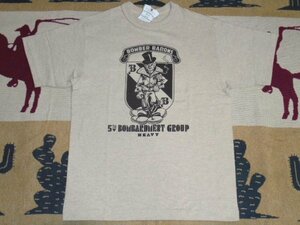 21 ウエアハウス 4601 BOMBER BARONS クルー オートミール M 半袖 Tシャツ