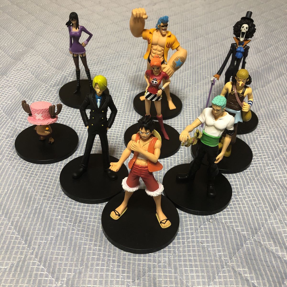 ワンピース 麦わらの一味 フィギュア ディスプレイ品 非売品-