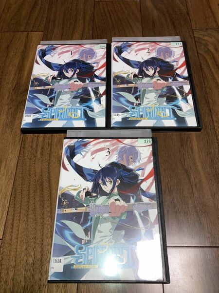 送料無料 Spiritpact スピリットパクト DVD 全3巻セット レンタルアップ品 レンタル用アウターケース付き