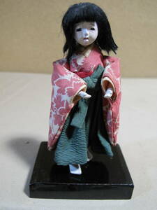  старый японская кукла женщина студент кукла 