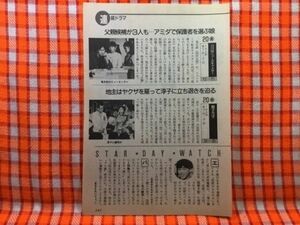 CN19736◆切抜き◇田村正和大原麗子川谷拓三沢村悟郎黒柳徹子桂三枝春風亭小朝笑福亭鶴瓶三遊亭楽太郎◇パパはニュースキャスター親子万才