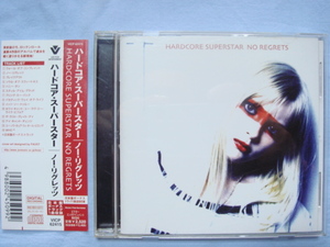 CD【HARDCORE SUPERSTAR(ハードコア・スーパースター）★NO REGRETS】正規日本盤全14曲（個人所有品）