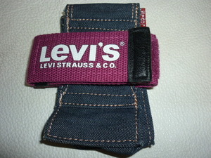 # не продается не использовался 2005 год примерно!Levi's( Levi's ) LEVI STRAUSS & CO. сумка на руку рука для сумка [ красный tab/ заклепка / Arky .eto стежок ]