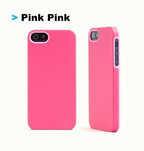【即決】iPhone5s ケース Uncommon ハードケース　人気デザイナーブランド Colors（カラーズ)/Pink＆Light Pink !!