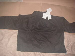 Новая / неиспользованная доставка 520 иен женская одежда N1024-MA Цвет черного черного размера L и поиск семиминутной длины