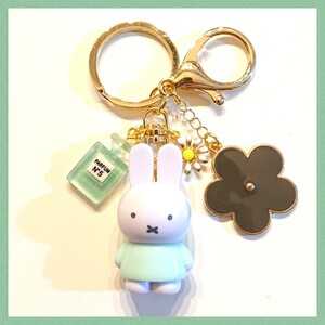 【MT028】キーホルダー キーリング ハンドメイド バッグチャーム