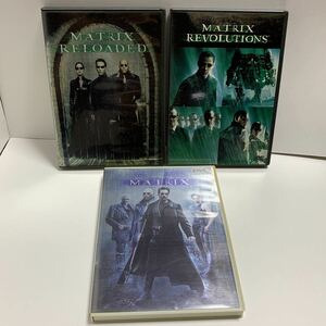DVD Matrix 3 произведение комплект Revolution Reloaded MATRIX продажа комплектом 