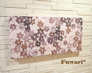 [45×22cm] light weight fabric panel _full bloom( gray ju) P5-10