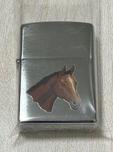 ZIPPO 馬 ホース 2017年製 シルバー_画像1