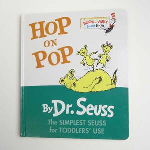 [ английский язык ] большой панель книжка *dokta- Hsu s*Hop on Pop*Dr. Seuss* иностранная книга книга с картинками [17]