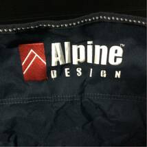 Alpine DESIGN 折り畳みチェア ネイビー 紺色 椅子 アルパインデザイン キャンプ アウトドア_画像3