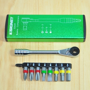 ★ Signet Signet Minira Chet Set Green 22049 ● Портативный инструмент miniraccett set Multi Tool Set Sett