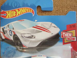 Hot Wheels ’17 FORD GT Then and Now 7/10 '17フォードGT マークジョーンズ ショートカード ミッドエンジン2シーター