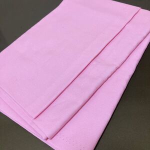 新品 オックス生地 ピンク 厚手 1m きじ ピンク色 無地