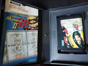 メガドライブ ソフト スーパーモナコGP1+2 2本セット