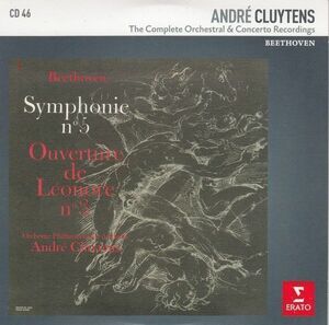 [CD/Erato]ベートーヴェン:交響曲第5番ハ短調Op.67他/A.クリュイタンス&ベルリン・フィルハーモニー管弦楽団 1958