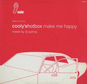 即決(12)MAKE ME HAPPY/COOLY'S HOT BOX *DJ SPINNA MIX