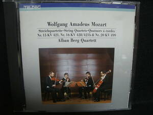 ★同梱発送不可★中古CD / MOZART / モーツァルト / String Quartet No.15 16 20 / Alban Berg Quartett / 弦楽四重奏曲15,16,20