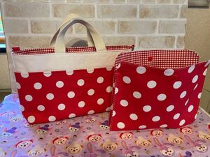ミニトートバッグ インポーチセット ハンドメイド