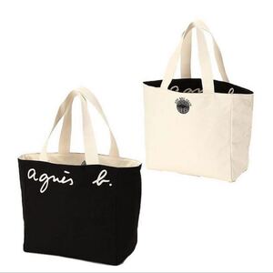 新品 アニエスベー トートバッグ リバーシブル agnes.b