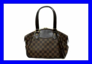 ●本物 極上品 ヴィトン Vuitton ヴェローナPM N41117 ハンドバッグ ワンショルダーバッグ ダミエ柄 Z2674