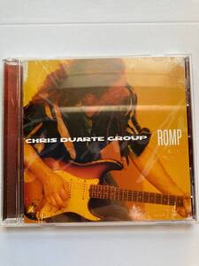 【ブルース】クリス・デュアルテ（CHRIS DUARTE GROUP)「ROMP」（レア)中古、USオリジナルCD盤、BL-1075