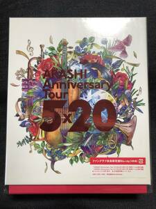 Arashi Arashi Arashi Anniversary Tour 5 × 20 Участники фан-клуба Limited Edition Blu-Ray 4-й штук Неокрытый Неокрытый Неокрытый Неокрытый Шо Сакурай Масаки Айба Мацумото Джун Мацумото