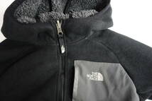 33W ノースフェイス THE NORTH FACE フルジップフーディーフリースジャケット【BOYS　S】_画像5