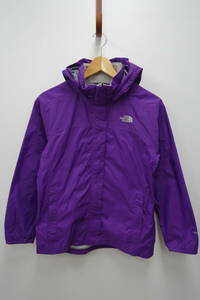 33W ノースフェイス THE NORTH FACE フルジップ フーディーナイロンジャケット HYVENT【GIRLS L】