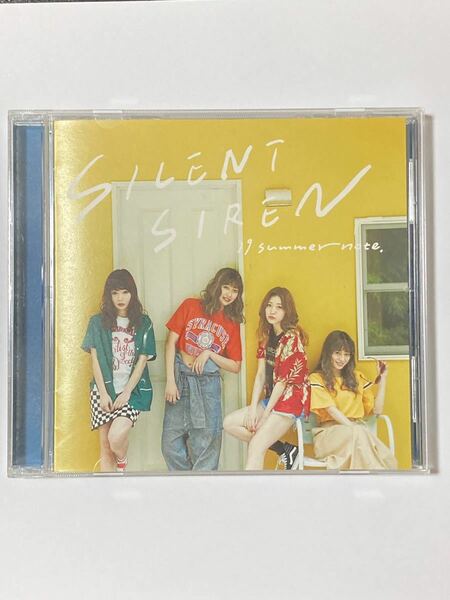 通常盤 SILENT SIREN CD/19 summer note. 18/7/11発売 オリコン加盟店