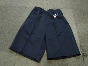  new goods shorts size M navy blue *AILY*tore bread * jersey * gym uniform * school sport wear * length . west middle *^10